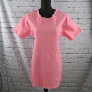 Women's Short Sleeve Straight Fit Dress